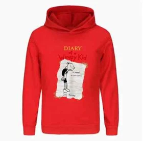 Diary Of A Wimpy Kid World Book Day Hooded Sweater Sweatshirt Pullover Hip Hop