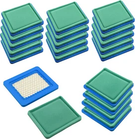 HQRP Lot 20x Air Filters for Briggs & Stratton with 6.5, 7.75, 7 HP Mower Engine