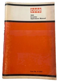Various Case Operators Manuals, Some Vintage