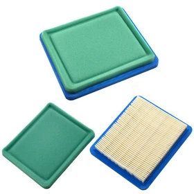 2x HQRP Air Filters for Briggs & Stratton with 6.5, 7.75, 7 HP Lawn Mower Engine