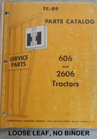IH INTERNATIONAL HARVESTER PARTS & SERVICE MANUALS, CASE, NH, FORD