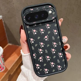 ShockProof Silicone Flower Case For Google Pixel 10 9 Pro XL 9A 8A 8 Pro Cover