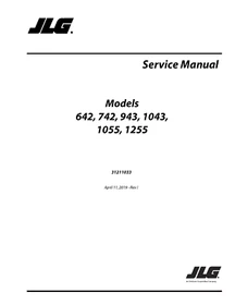 JLG Deutz Fahr Telehandlers MANUALS OWNERS SERVICE PARTS List Shop Agrovectors