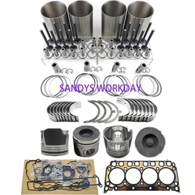 D24 Engine Overhaul Rebuild Kit For Doosan Daewoo D24 D24NAP Engine For Bobcat