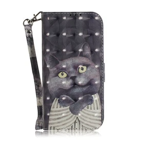 For Infinix Zero 8 X 20 Hot 30 20 20i CC7 X680 Flip 3D Painted Wallet Phone Case