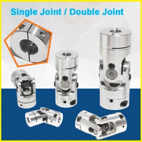 Universal Flexible Coupling Coupler Shaft Motor U Joint Connector RC Boat Metal