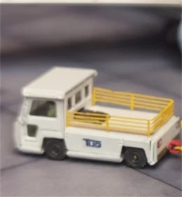 1/200 Airport Ground Handling MH-50 Trailer Luggage Transport System Car Model