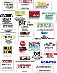 Forklift 25 Brands-Service Manual-Parts manual-Operators Manual