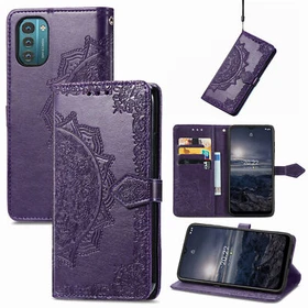 Leather Totem  Wallet Phone Case For Infinix Hot 50 Note 30 40 Tecno Spark 30 20