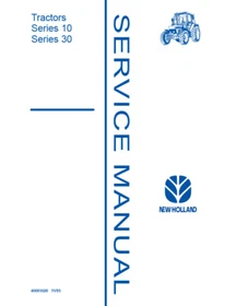 Ford 2310,2610,3610,4110,3230,3430,3930,6710,4830,5030 Tractor Service Manual