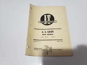 J.I. Case I&T Shop Service Shop Manuals-Use Dropdown