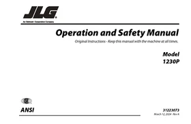 JLG Vertical Mast Lifts OWNERS PARTS SERVICE Manuals Maintenance Schematics IPLs
