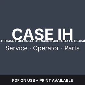 Case IH F4GE9454H F4GE9454J F4GE9484D F4HE9484A F4HE9484C Engine Service Manual