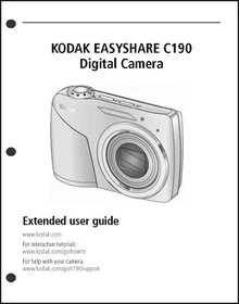 Kodak EasyShare Digital Camera Manual Guide C & CD #1