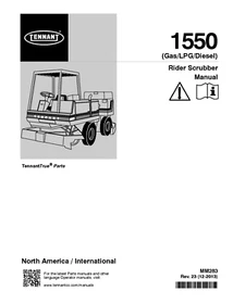 Tennant Ride-On Street Sweepers Scrubbers MANUALS OWNERS PARTS Maintenance