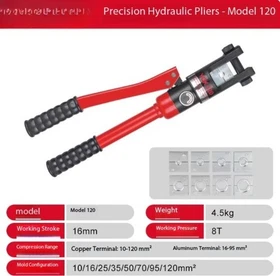 Hydraulic Crimper Multi-Function Compact Manual Hydraulic Wire Crimper Hydraulic Crimper Multi-Function Compact Manual Hydraulic Wire Crimper