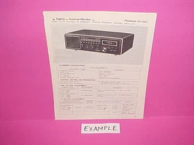 SAMS SCANNER-MONITOR SERVICING DATA SERVICE SHOP MANUAL CHOOSE YOUR MODEL 1