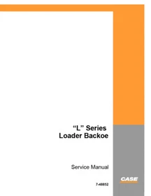 Case 580L,580,590 Super L,580SL,590SL  (Series 1) Loader Backhoe Service Manual
