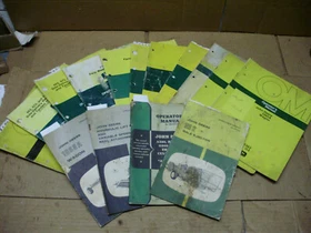 John Deere Attachment, Cultivator, Ejector, Rake, Wagon Manuals