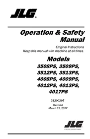 JLG Telehandlers MANUALS OWNERS SERVICE PARTS List Schematics IPLs Workshop