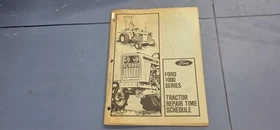 Original Ford Tractor Flat Rate Manuals