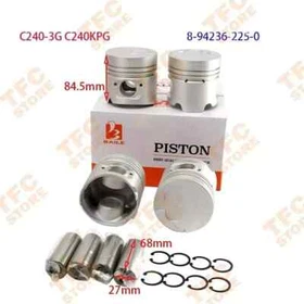 C240 Overhaul Rebuild Kit For Isuzu C240PKJ C240PKG Engine Piston Cylinder Liner