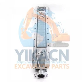 DE12 Engine Oil Cooler Cover 65.05604-0019 65.05604-0019B for Doosan DL420A