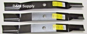 Set of 3 heavy duty Woods 72" mower blades L306 RM306 RM600 