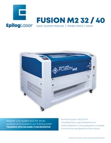 Epilog Laser Engraving Cutting Machines OWNERS MANUALS Instruction User Guides