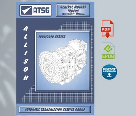 Allison 1000/2000 Transmission Repair Manual (Allison 1000 Transmission - Alliso