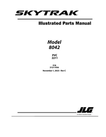 JLG Skytrak Telehandlers Manuals OWNERS PARTS SERVICE Schematics IPLs List Shop