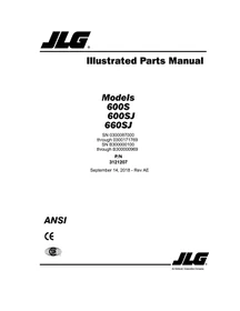 JLG Boom Lifts MANUALS OWNERS SERVICE PARTS Lists Schematics IPL Maintenance