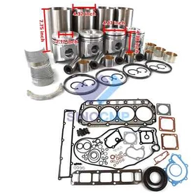 4TNV106 4TNV106T-XTB Overhaul Rebuild Kit for Yanmar Engine Tractor Excavator