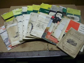 Farm Equipment Manuals New Idea New Holland International McCormick Farmall