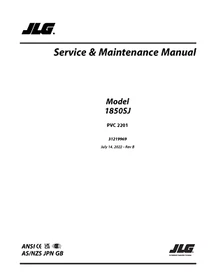 JLG Boom Lifts MANUALS OWNERS SERVICE PARTS Lists IPL Schematics Instructions