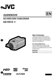 JVC Camcorder Manual Guide