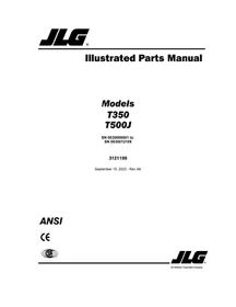 JLG Boom Lifts MANUALS OWNERS SERVICE PARTS Lists Schematic IPLs Maintenance