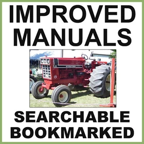 IH International Harvester Farmall 1466, 1468, 1566, 1568 Tractor SERVICE MANUAL