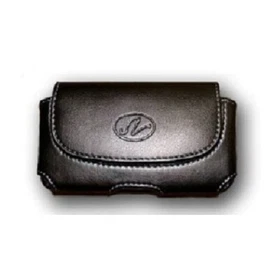 Horizontal Leather Holster Belt Clip & Loops Pouch Case 4.65 x 2.44 x 0.49 inch