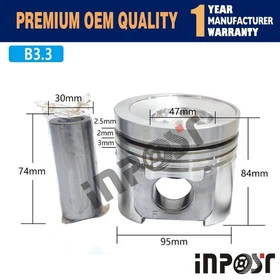 B3.3 Overhaul Rebuild Kit For Cummins Engine QSB3.3 B3.3 B3.3T Daewoo 460 470