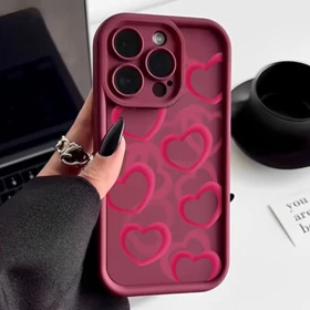 ShockProof Heart LOVE Phone Case Cover For iPhone 16 15 14 Pro Max Plus 13 12 11