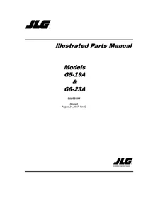 JLG Telehandlers MANUALS OWNERS SERVICE PARTS List Schematics IPLs Workshop