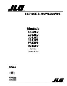 JLG Liftlux Scissor Lifts OWNERS PART SERVICE Manuals Schematics IPL MANY Models