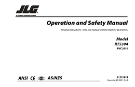 JLG Scissor Lifts OWNERS PARTS SERVICE Manuals Schematics IPLs - MANY MODELS