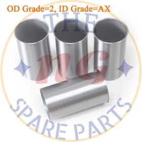 4x Cylinder Liners 1x Cam Bearing Set for Isuzu 4JG2 4JG2T 4JG1 4JG1T Engine