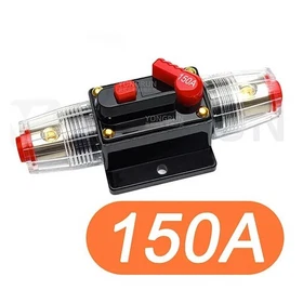 Manual Reset Circuit Breaker 20A&ndash;300A Waterproof 12V&ndash;48V Car Audio Marine