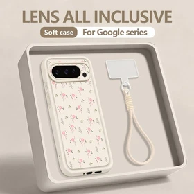For Google Pixel 10 9 Pro XL 8A 8 Pro 7A 7Pro ShockProof Lanyard Soft Case Cover