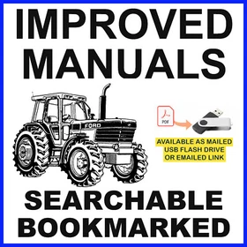 Ford New Holland TW5, TW15, TW25 & TW35 Tractor 6 Volume Workshop Service Manual