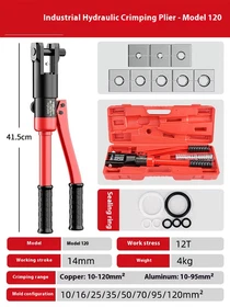 Hydraulic Terminal Crimping Pliers Manual Crimping Pliers for Copper Ferrules Hydraulic Terminal Crimping Pliers Manual Crimping Pliers for Copper Ferrules