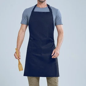 Fashion Kitchen Aprons Woman Men Chef Work Apron for Grill Restaurant Bar Shop